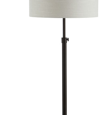 June 65" Adjustable Metal/Marble LED Floor Lamp - JONATHAN Y